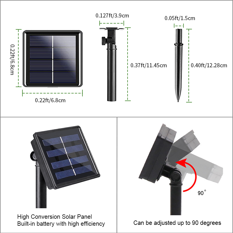 HCP162 太阳能树叶灯串